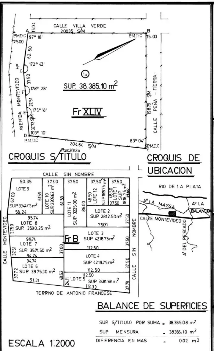 Finca de 38.385 m² en Berisso, foto 1