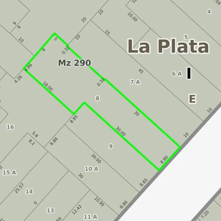 Lote de 522 m² en La Plata, foto 1